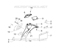 Rear cover - Splash guard