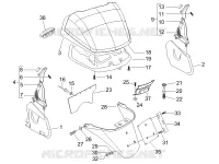 Rear cover - Splash guard