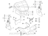 Rear cover - Splash guard