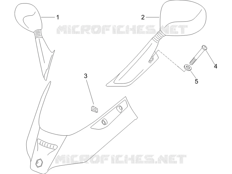 Driving mirror/s