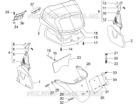 Rear cover - Splash guard