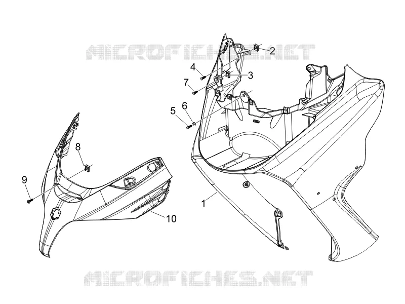 Front shield