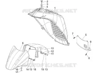 Wheel huosing - Mudguard