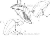 Wheel huosing - Mudguard