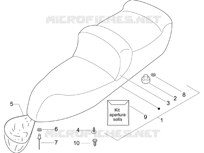 Saddle/seats