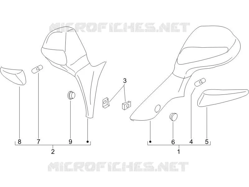Driving mirror/s
