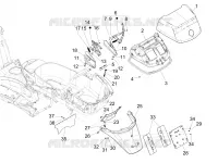Rear cover - Splash guard
