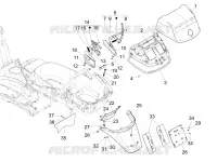 Rear cover - Splash guard