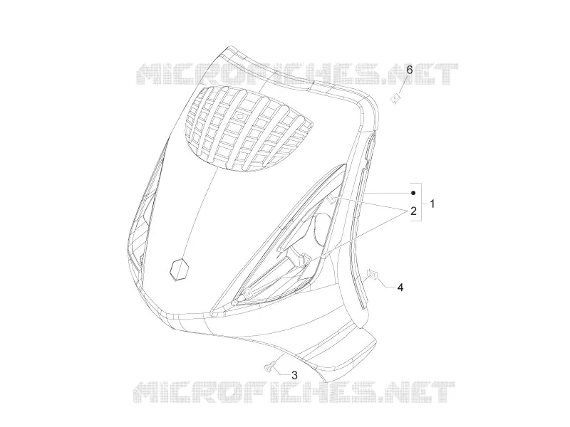 Front shield