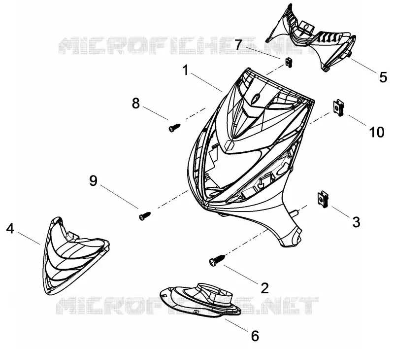 Front shield