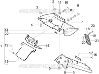 Rear cover - Splash guard