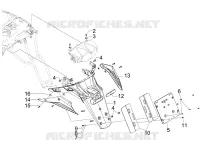 Rear cover - Splash guard