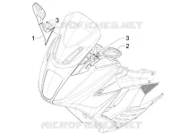Driving mirror/s