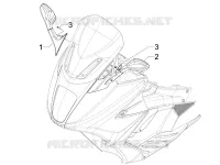 Driving mirror/s