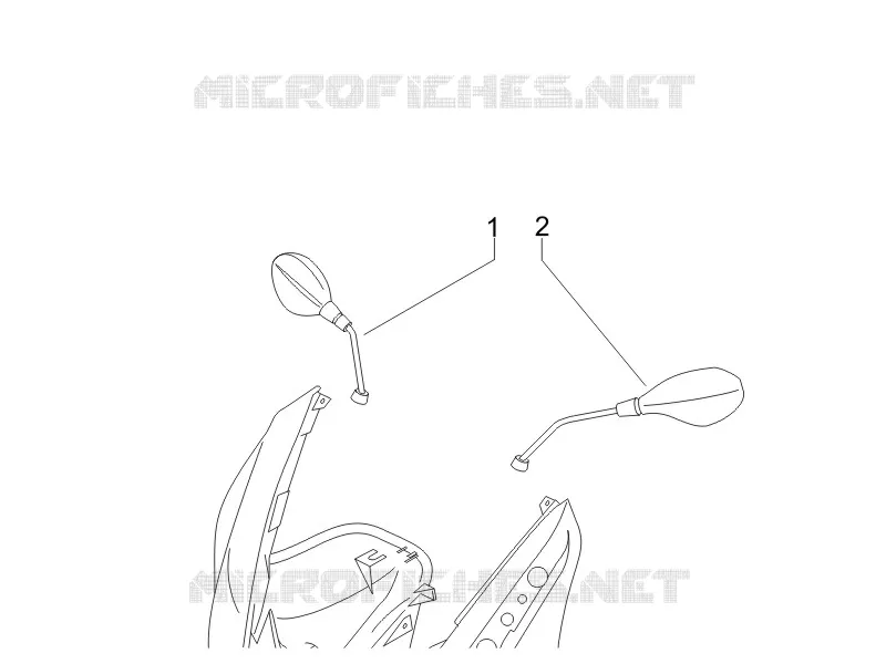 Driving mirror/s