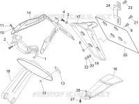 Rear cover - Splash guard