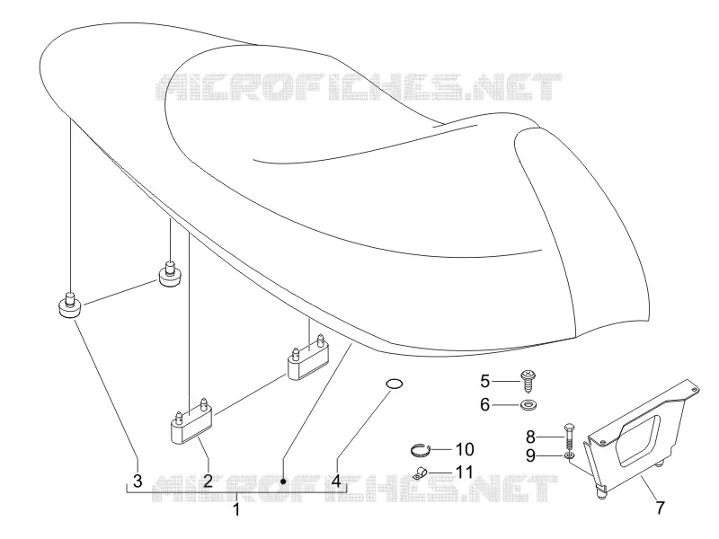 Saddle/seats