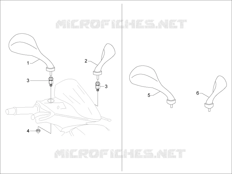 Driving mirror/s