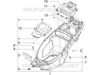 Helmet huosing - Undersaddle