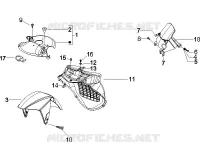 Wheel huosing - Mudguard