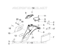 Rear cover - Splash guard