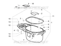 Helmet huosing - Undersaddle