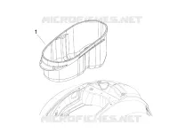 Helmet huosing - Undersaddle