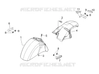Wheel huosing - Mudguard