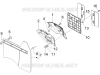 Rear cover - Splash guard