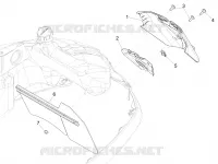 Rear cover - Splash guard