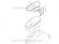 Helmet huosing - Undersaddle