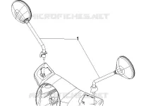 Driving mirror/s