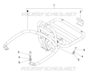 Rear luggage rack