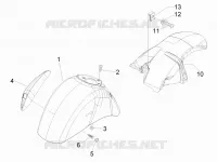Wheel huosing - Mudguard
