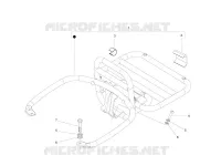 Rear luggage rack
