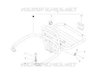 Rear luggage rack