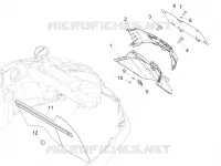 Rear cover - Splash guard