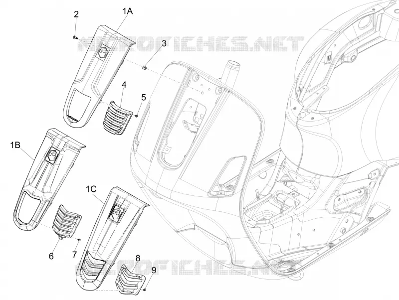 Front shield
