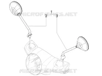 Driving mirror/s