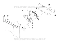 Rear cover - Splash guard