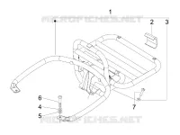 Rear luggage rack