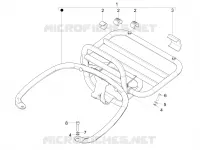 Rear luggage rack