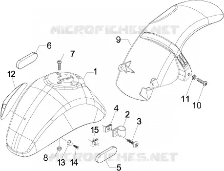 Wheel huosing - Mudguard
