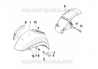 Wheel huosing - Mudguard