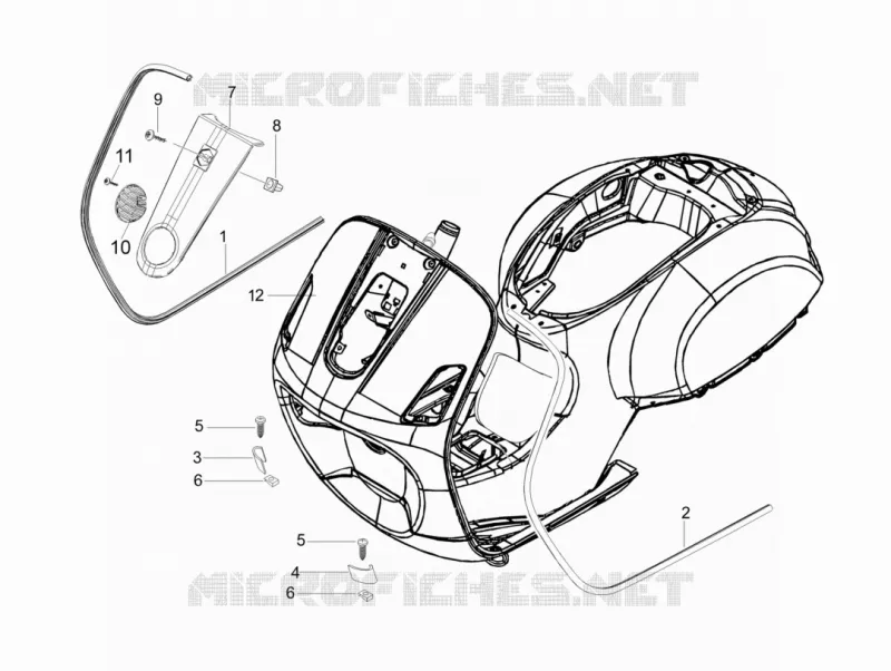 Front shield