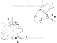 Wheel huosing - Mudguard