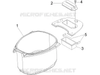 Helmet huosing - Undersaddle