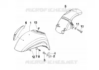 Wheel huosing - Mudguard