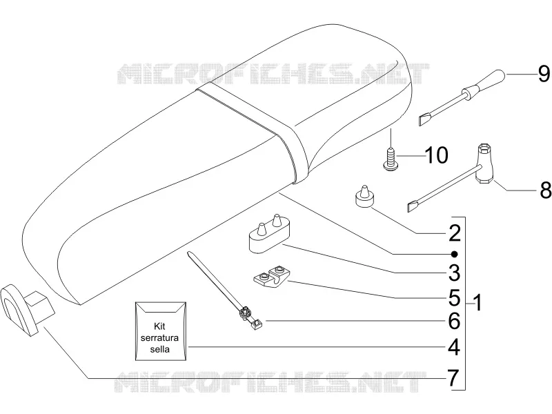 Saddle/seats