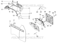 Rear cover - Splash guard